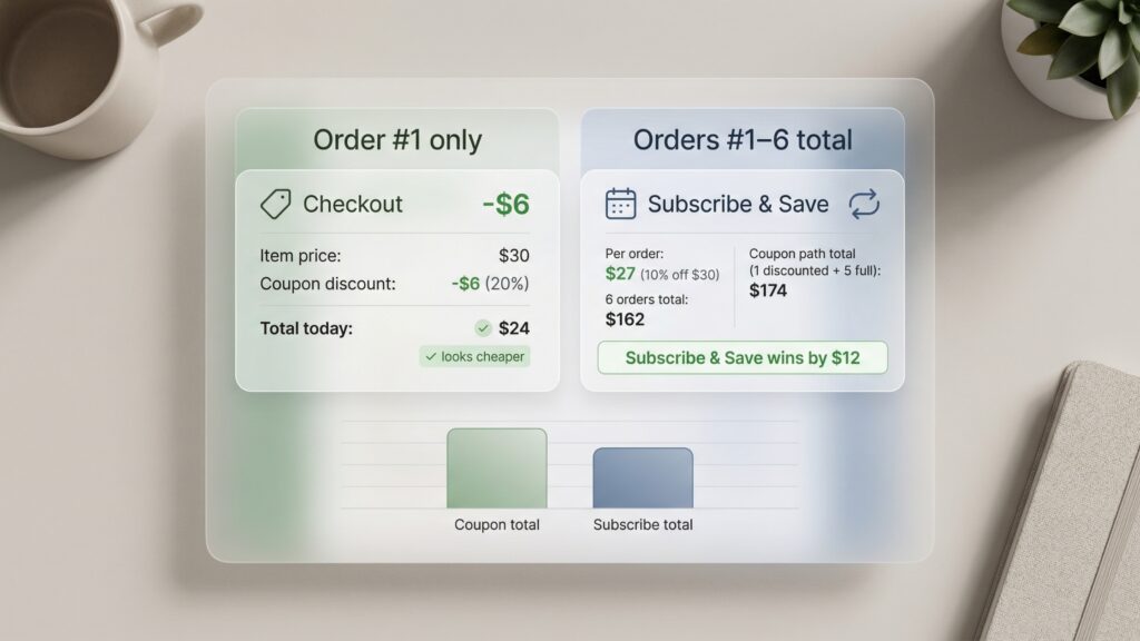 The biggest mistake: comparing only the first order