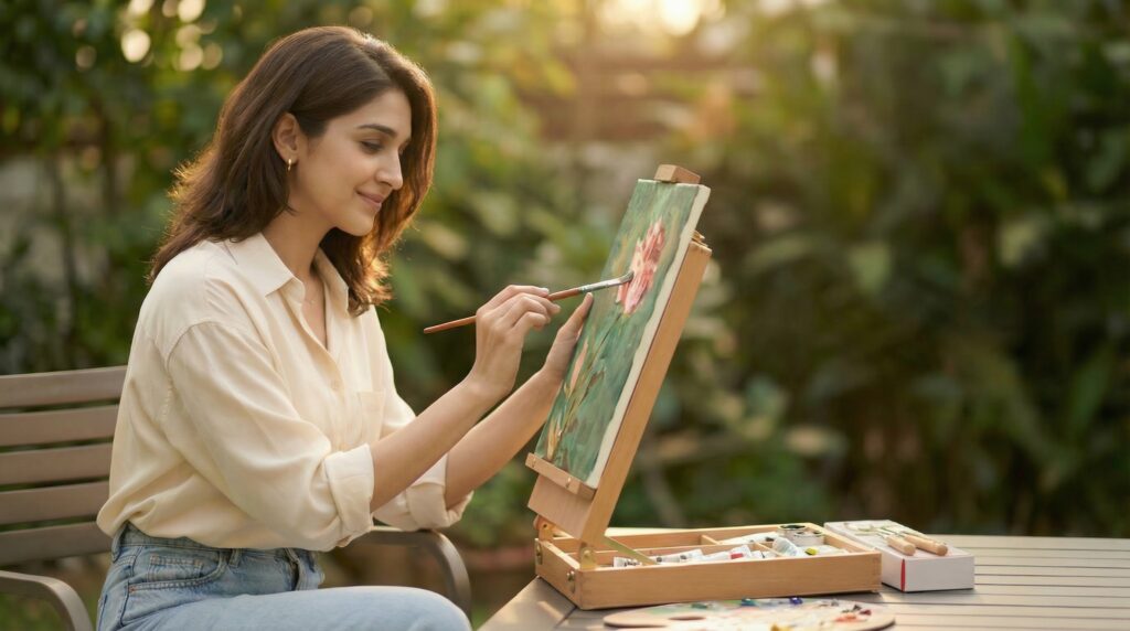 My First Canvas from Meedan Art